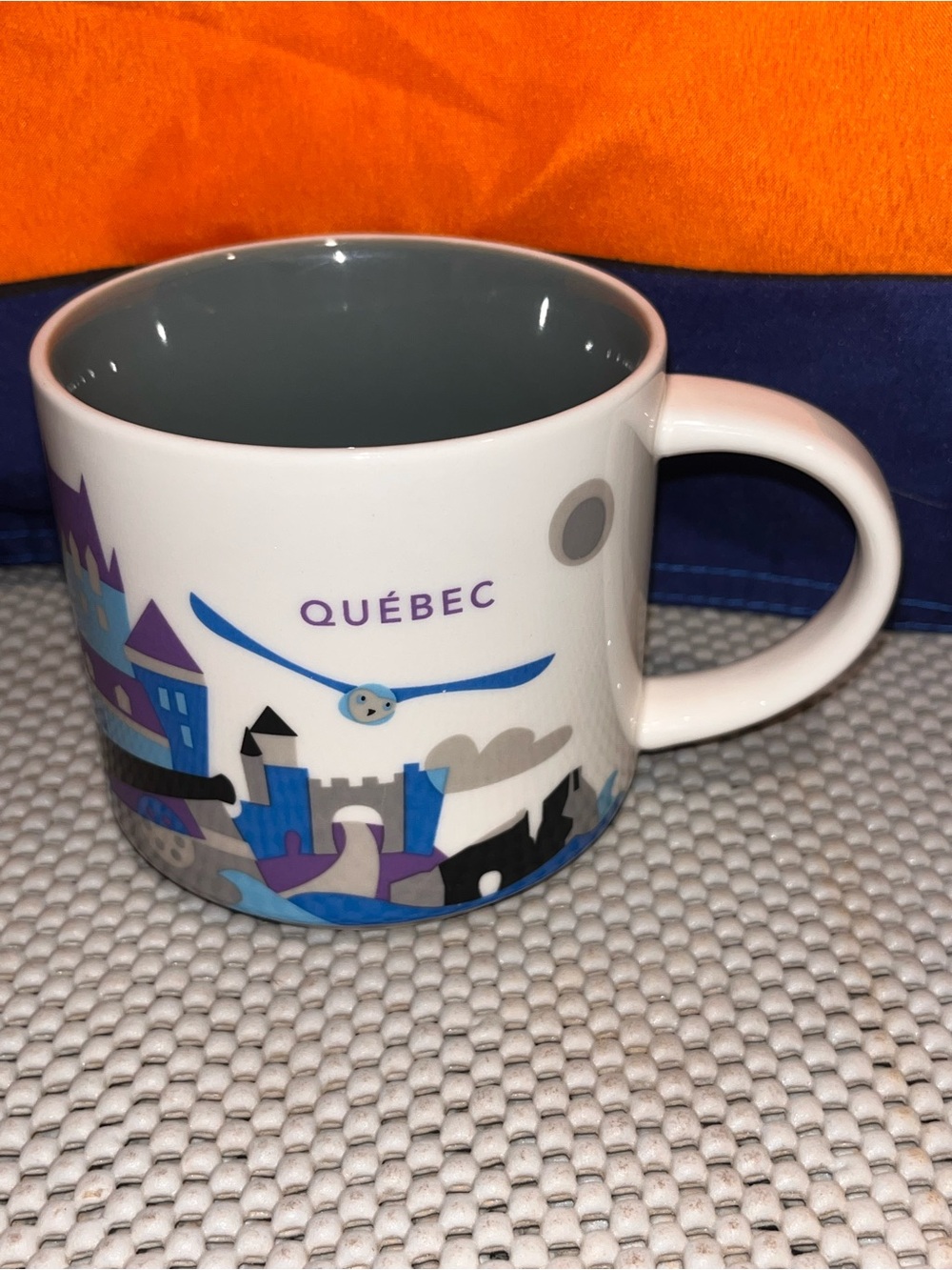 Starbucks Coffee Cup Quebec You Are Here Series Collection 14oz Tea Mug 2015